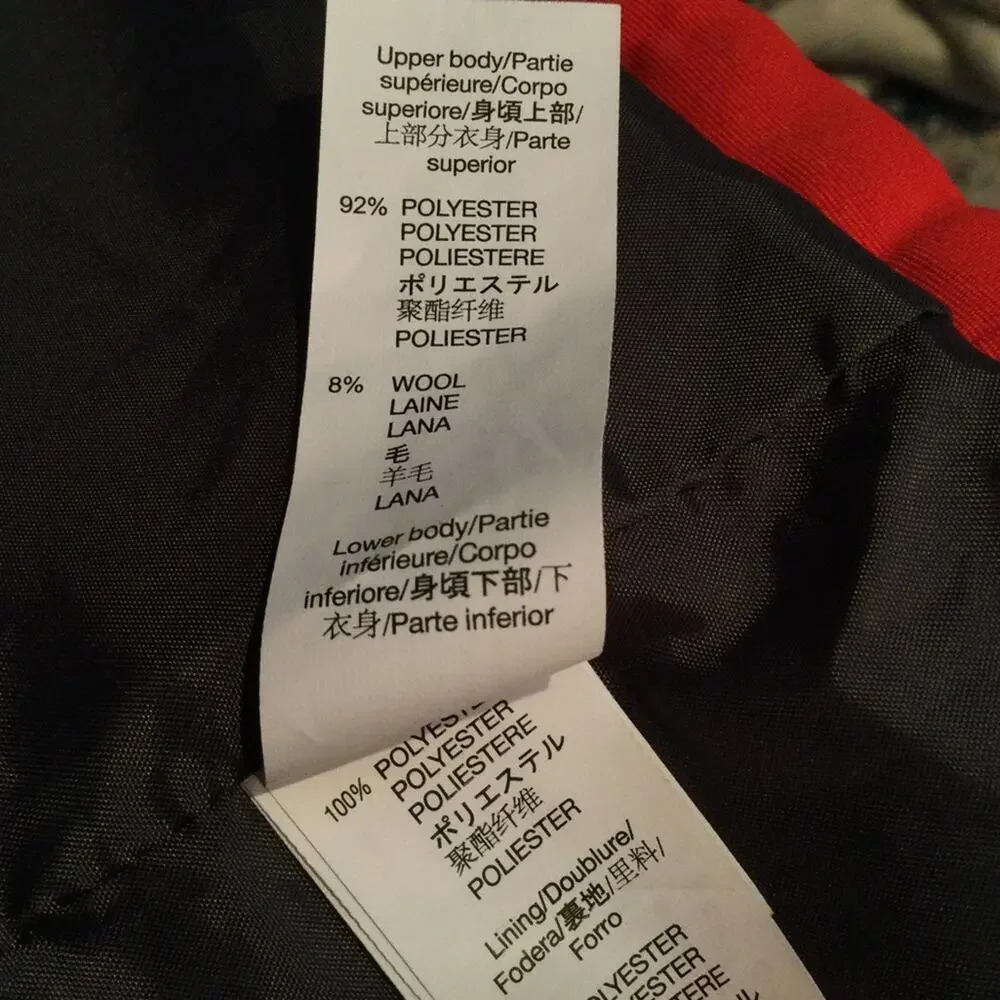 GapKids Orange Puffer Vest w Sherpa Collar XL